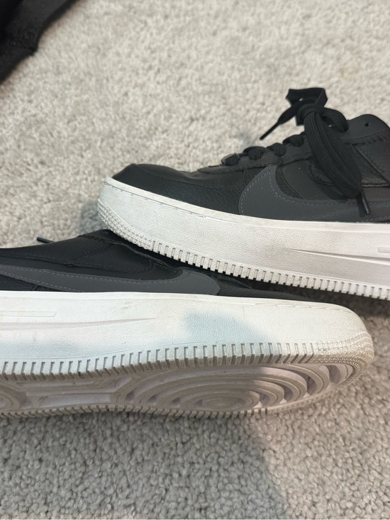 Nike Shoes - Nike Air Force 1 PLT.AF.ORM Platform Black Sz 8